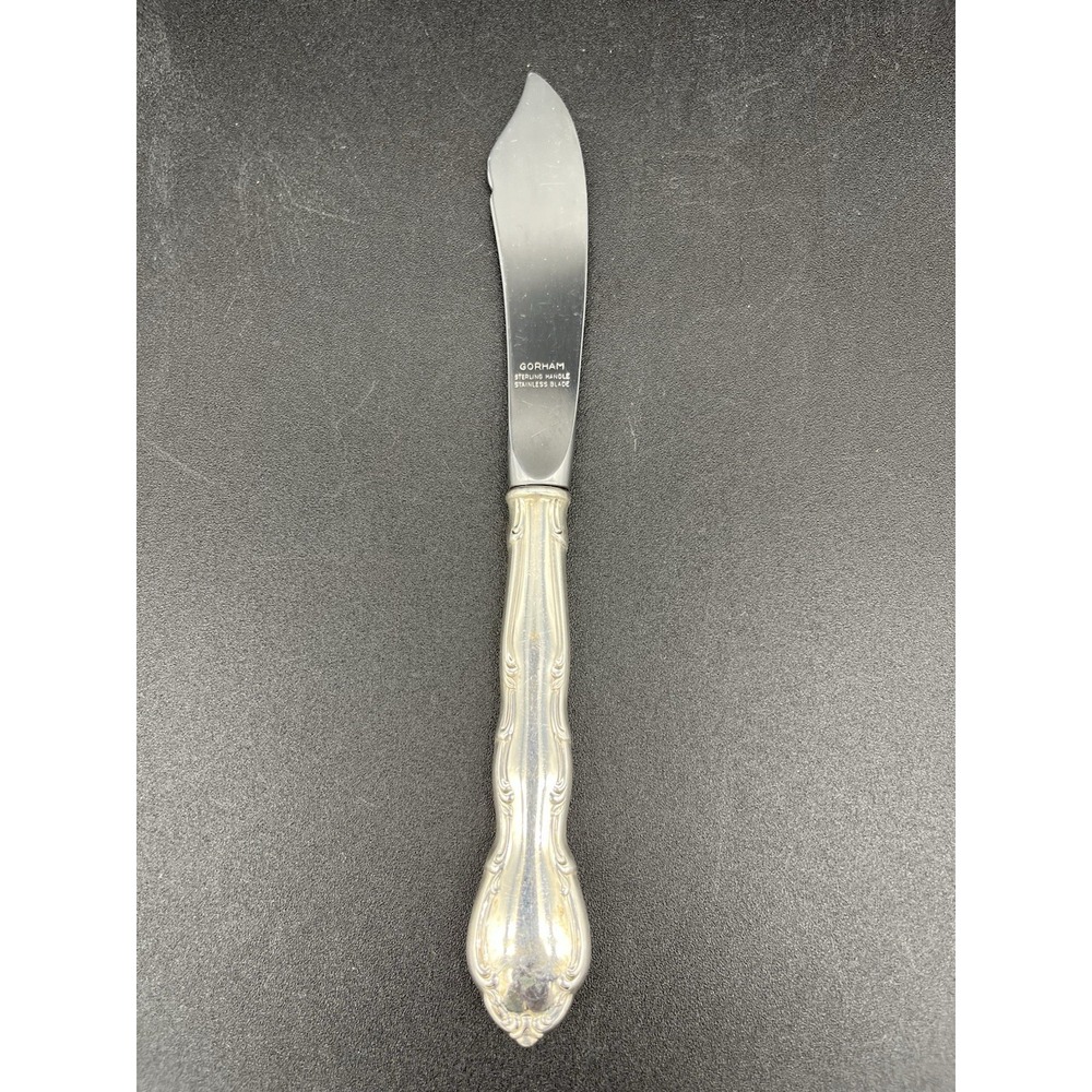 Sterling Silver Andante Notched Butter Knife By Gorham Silver